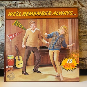 We&#39;ll Always Remember 1982 LP Vinyl 15 Greatest Rock n Roll Album, Bobby Darin, The Drifters and more
