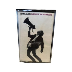 Bryan Adams 1991 Cassette Waking up the Neighbours