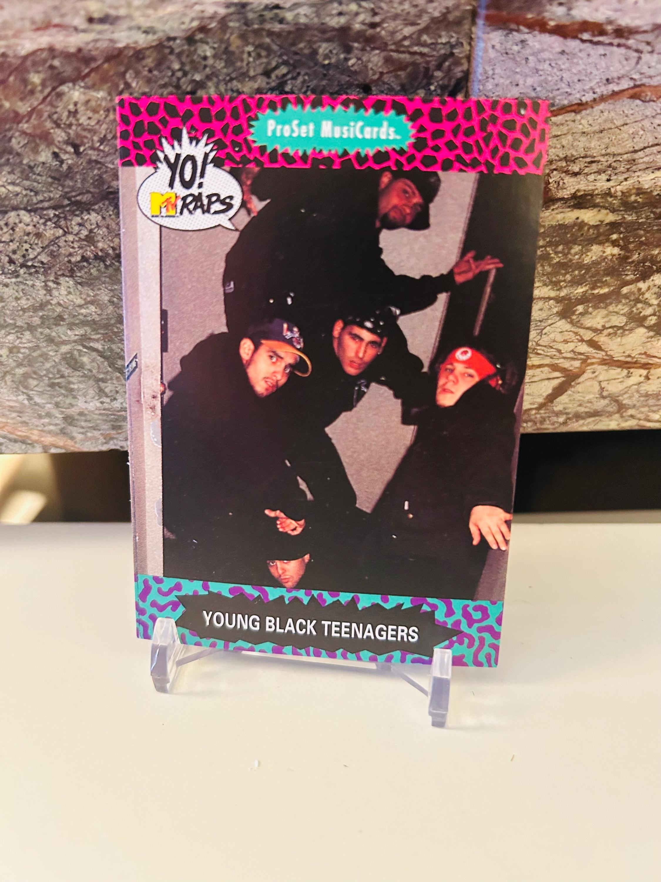 Young Black Teenagers #95 Yo! MTV Raps 1991 Trading Card - Etsy
