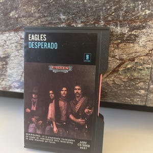Eagles 1973 Pink Cassette Desperado Album