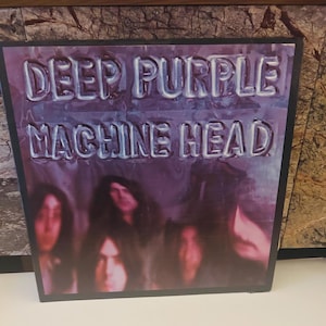 Deep Purple 1972 Gatefold Vinyl Machine Head LP Album