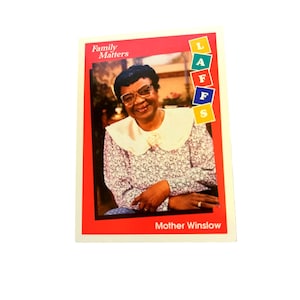 Carta coleccionable de Family Matters n.° 36 (1991) Madre Winslow