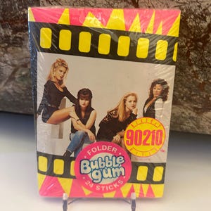 90210 Pink 1991 Bubble Gum Folder