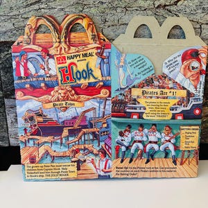 Hook Happy Meal 1991 Box, Party Favor Box