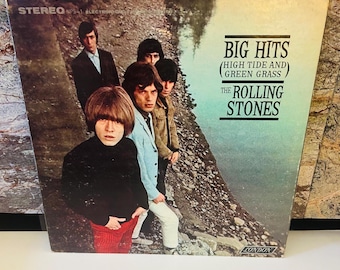 Rolling Stones 1966 LP Gatefold Vinyl Grandes éxitos Álbum High Tide y Green Grass