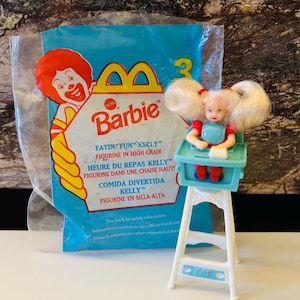 Eatin Fun Kelly Barbie 1998 Barbie Toy