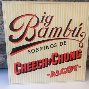 Cheech and Chong 1972 LP Vinyl Record Big Bambu Album