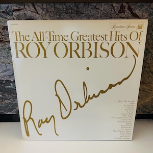 Roy Orbison 1972 Double LP Vinyl Greatest Hits of Roy Orbison Album