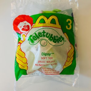 Teletubbies 2000 Dipsy Clip Soft Toy