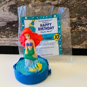 Little Mermaid Toy 1994 Happy Birthday Train Collection