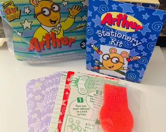 Arthur Stationary Kit 2004 Wendy's Happy Meal-leksak