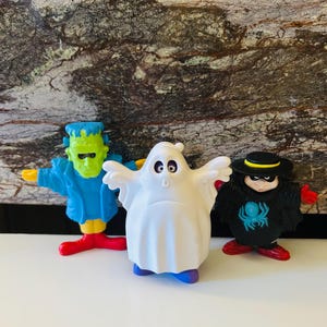 Three McDonald&#39;s Halloween 1996 Figures