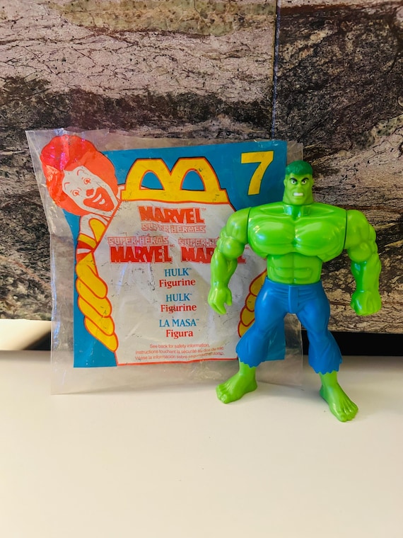Hulk 1996 Marvel Happy Meal Toy - Etsy