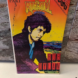 Rock Roll Bob Dylan Comic, 1992, First Printing