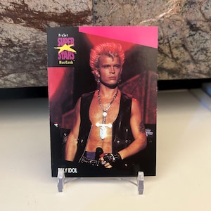 Billy Idol 1991 Trading Card #187