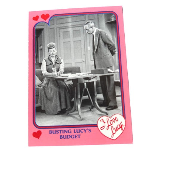 I Love Lucy ♡ トレーディングカード コレクション ビンテージ紙もの