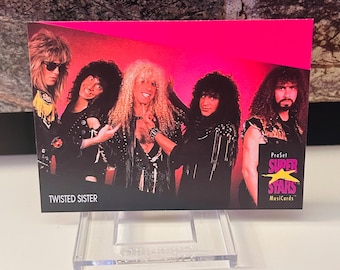 Twisted Sister 1991 Super Stars Trading Card #338 - Etsy