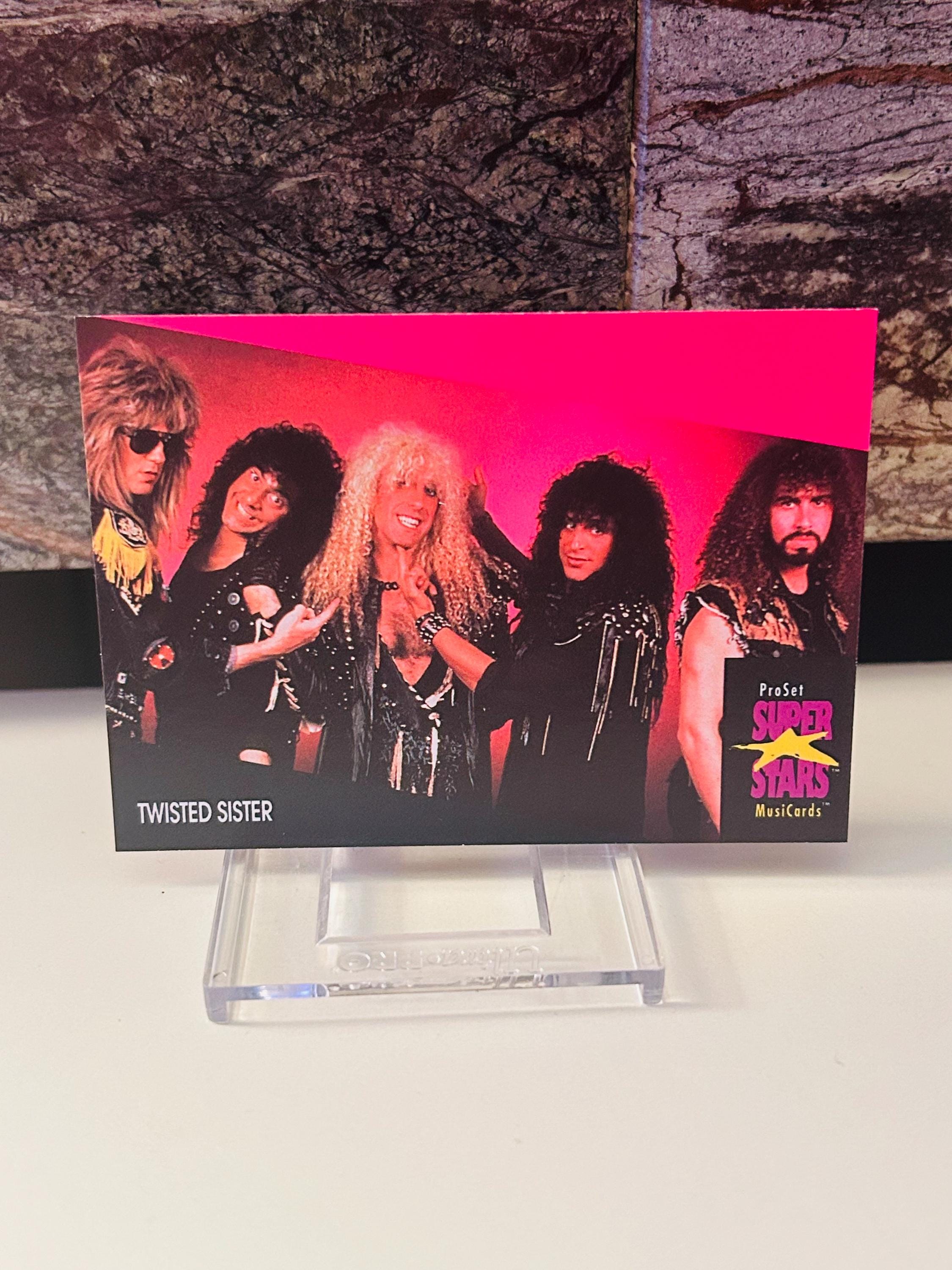 TWISTED SISTER☆CINDERELLA☆BONHAM☆等4枚セット Twisted Sister 1991 Super Stars Trading Card #338 - Etsy