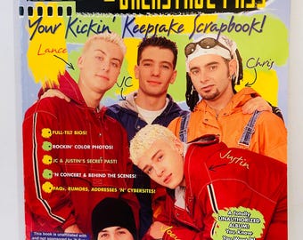 NSYNC Scrapbook 1999 8x10 Bok