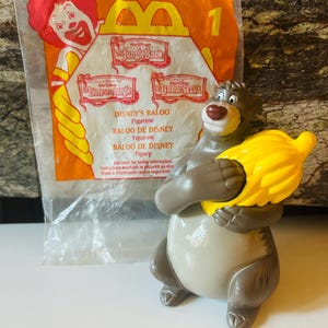 Jungle Book Happy Meal Toy Baloo