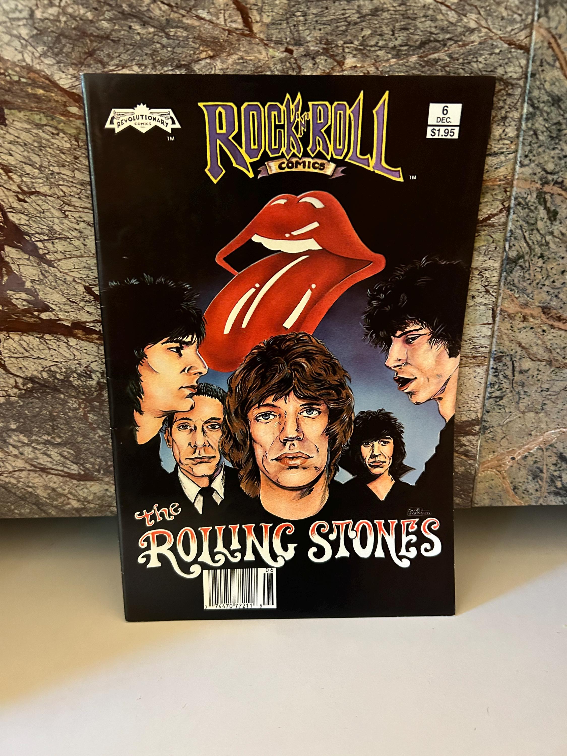Rolling Stones Rock N' Roll Comic Book No. 6, December 1989 Third