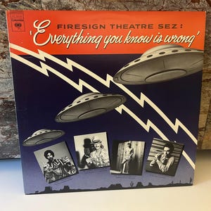 Firesign Theatre SEZ 1974 Vinyl Everything You Know Album