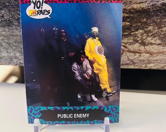 Yo MTV Raps Trading Cards, 1991 Unopened Packs, Hip Hop