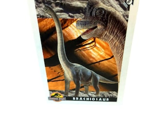 Jurassic Park #6 Sticker Card (1993)