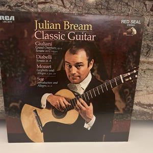 Julian Bream RCA 1969 Vinyl LP Record Classic Guitar Album