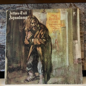 Jethro Tull 1971 LP Gatefold Vinyl Aqualung Album