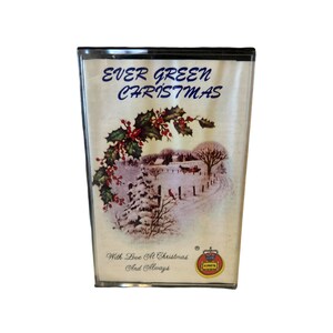 Ever Green Christmas Vintage Cassette