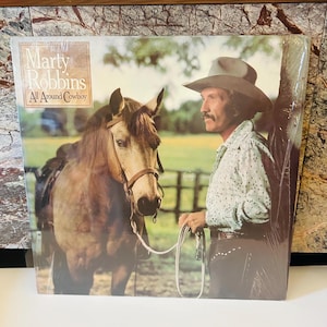 Marty Robbins 1979 LP Vinyl All Around Cowboy Album