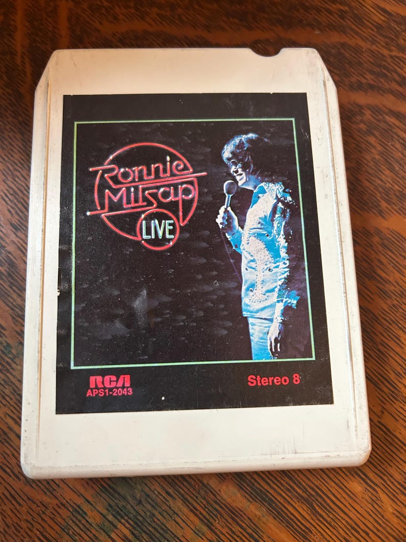 Ronnie Milsap 1976 Vintage 8 Track Tape - Sold AS IS - Etsy