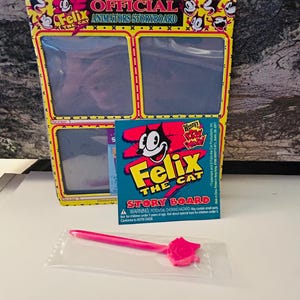Felix the Cat 1995 Wendys Toy Animator Storyboard