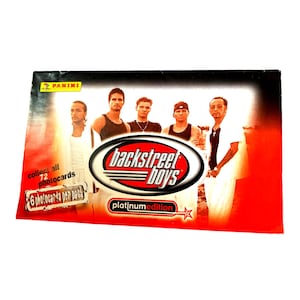 Pacote de fotos dos Backstreet Boys (1999) Edição Platinum