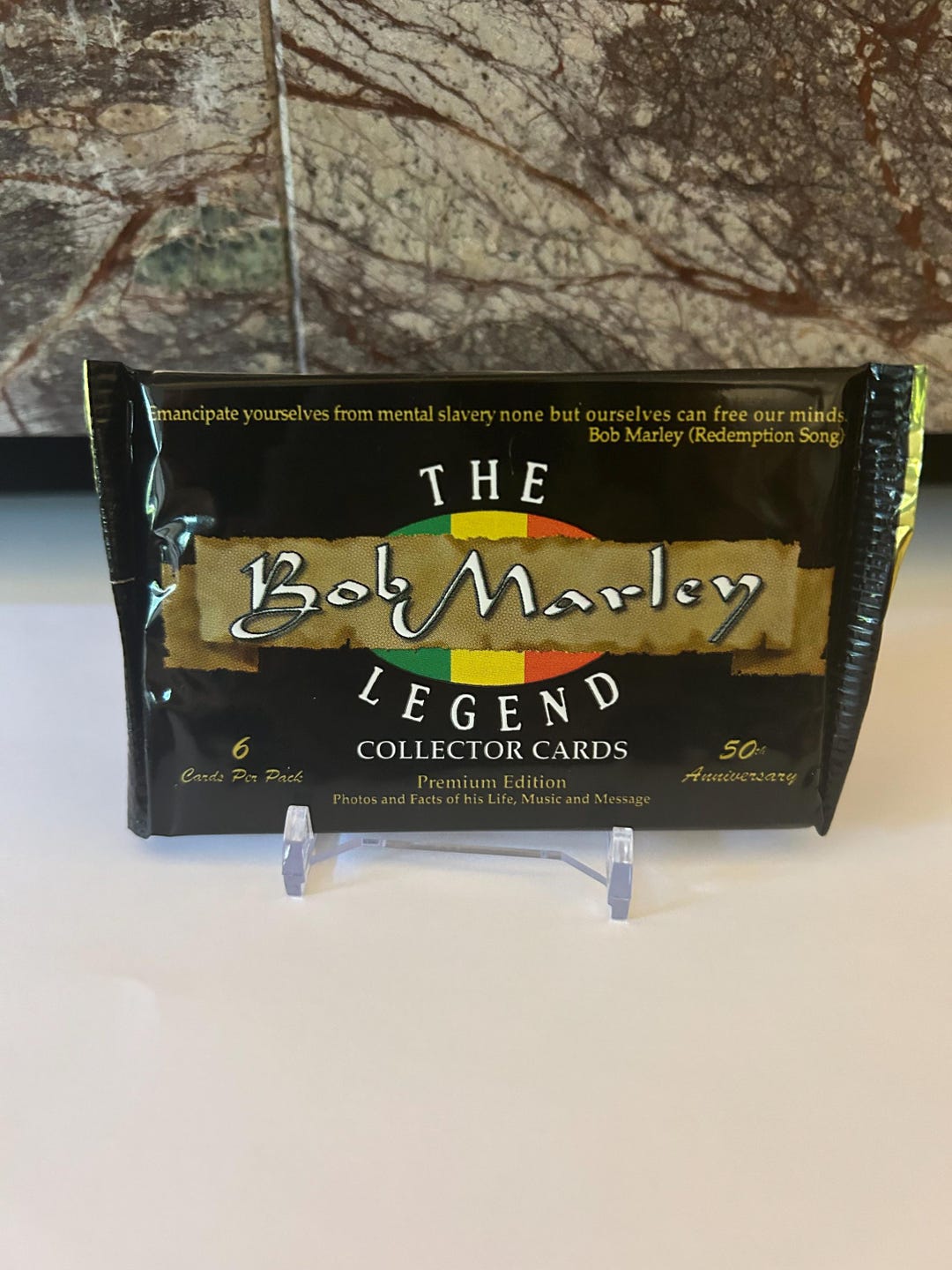 Bob Marley 1995 Unopened Trading Card Pack - Etsy