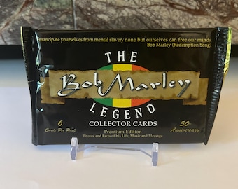 Bob Marley 1995 Unopened Trading Card Pack - Etsy