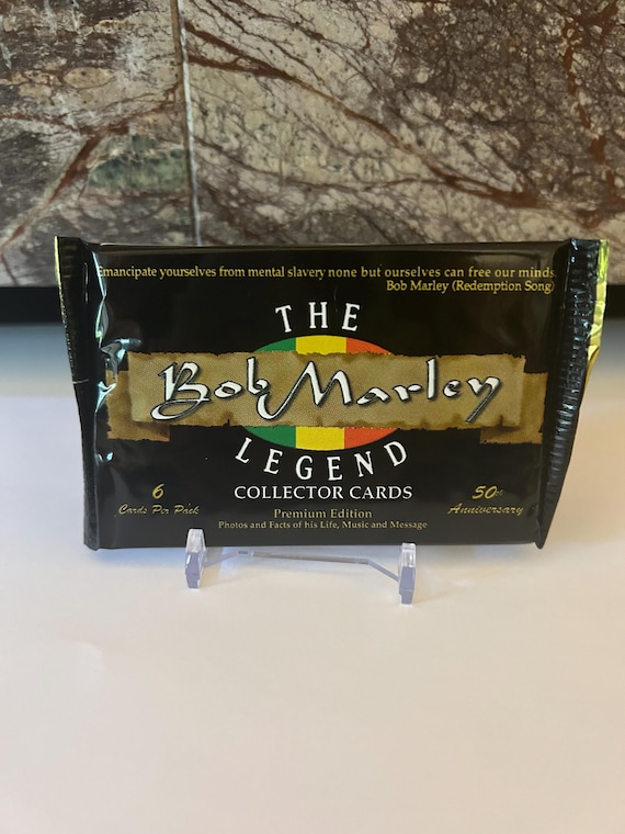 Bob Marley 1995 Unopened Trading Card Pack - Etsy