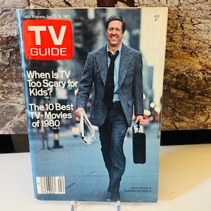 1981 Januar Ausgabe TV Guide, Guten Morgen Amerika David Hartman
