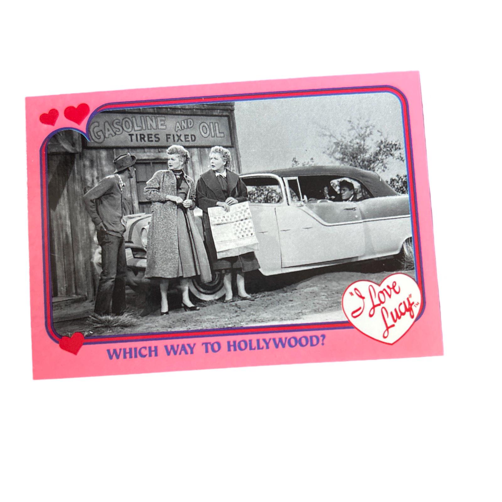 I Love Lucy Trading Cards - Etsy