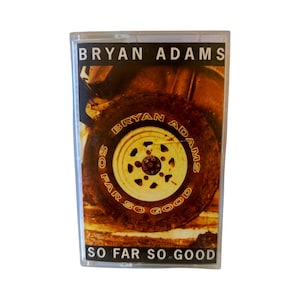 Bryan Adams 1993 Cassette So Far So Good
