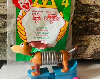 Toy Story Slinky Dog Happy Meal Années 90, 1999