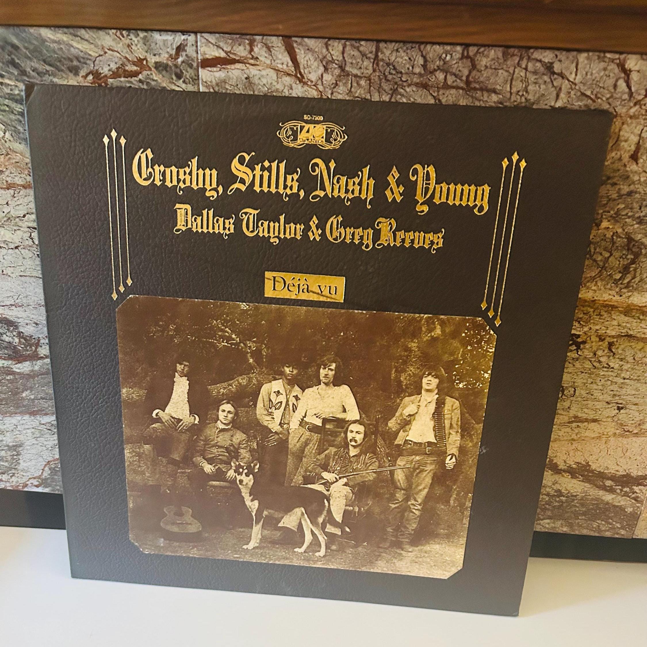 クロスビー スティルス ナッシュ & ヤング 1970 ビニール デジャヴ LP