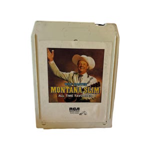 Montana Slim 8 Track Tape 1983 - Vendido NO ESTADO EM QUE SE ENCONTRA