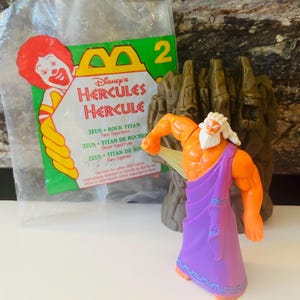 Hercules Zeus Rock Titan Toy 1996