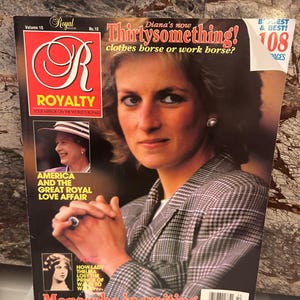 Royalty Magazine Princess Diana Magazine July 1991 Vol 10