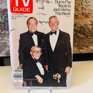 1981 Januar 31st Ausgabe TV-Journal, Hope, Carson, Burns, Jack Benny