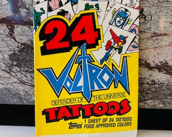 Voltron (1984) One Pack Tattoos