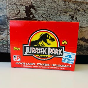 Jurassic Park 1992 Keepsake Storage Box