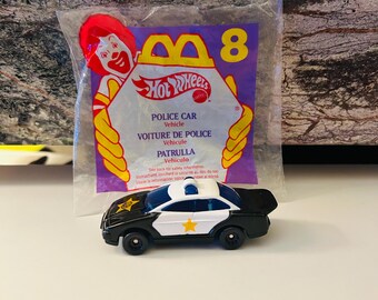 Hot Wheels politiewagen 1995 Happy Meal speelgoed